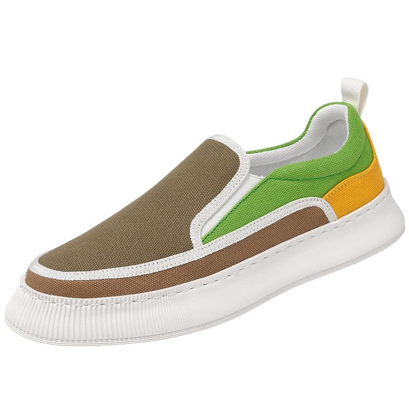 2024 Autumn And Winter New Breathable Lazy Slip-on All-match Canvas Shoes