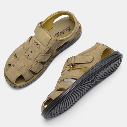 🔥Limited Time Offer 49% OFF🔥Men's New Beach Comfortable Leather Casual Sandals