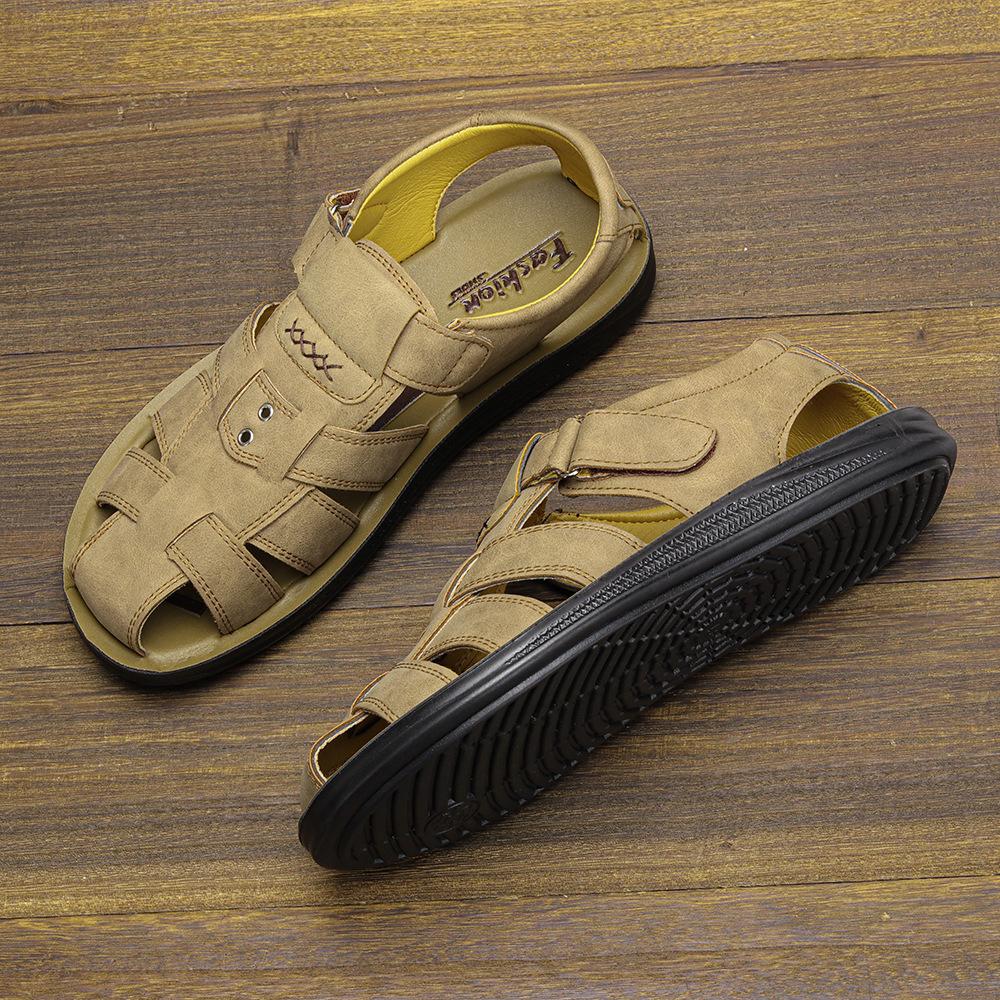 🔥Limited Time Offer 49% OFF🔥Men's New Beach Comfortable Leather Casual Sandals