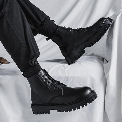 ✅High -quality Dedication✅Men's New High Quality Genuine Leather All-match Martin Boots