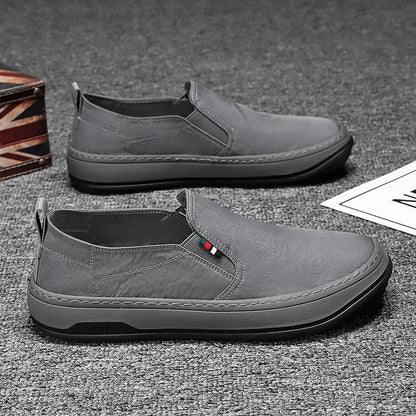 🔥Limited Time Offer 49% OFF🔥Men's New Breathable Canvas Slip-on Casual Driving Shoes