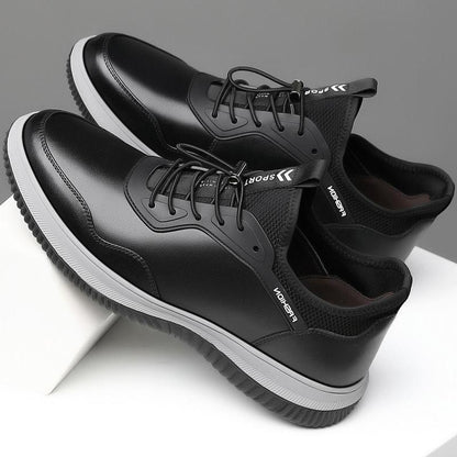 Autumn and Winter Men's Casual Leather Shoes