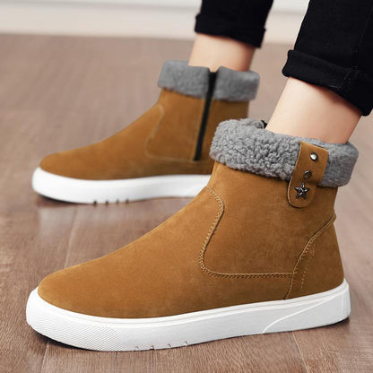 2023 Winter Warm and Fashionable Casual Boots with Cotton