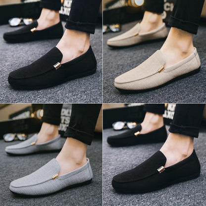 Men's New Casual Slip-on Canvas Shoes