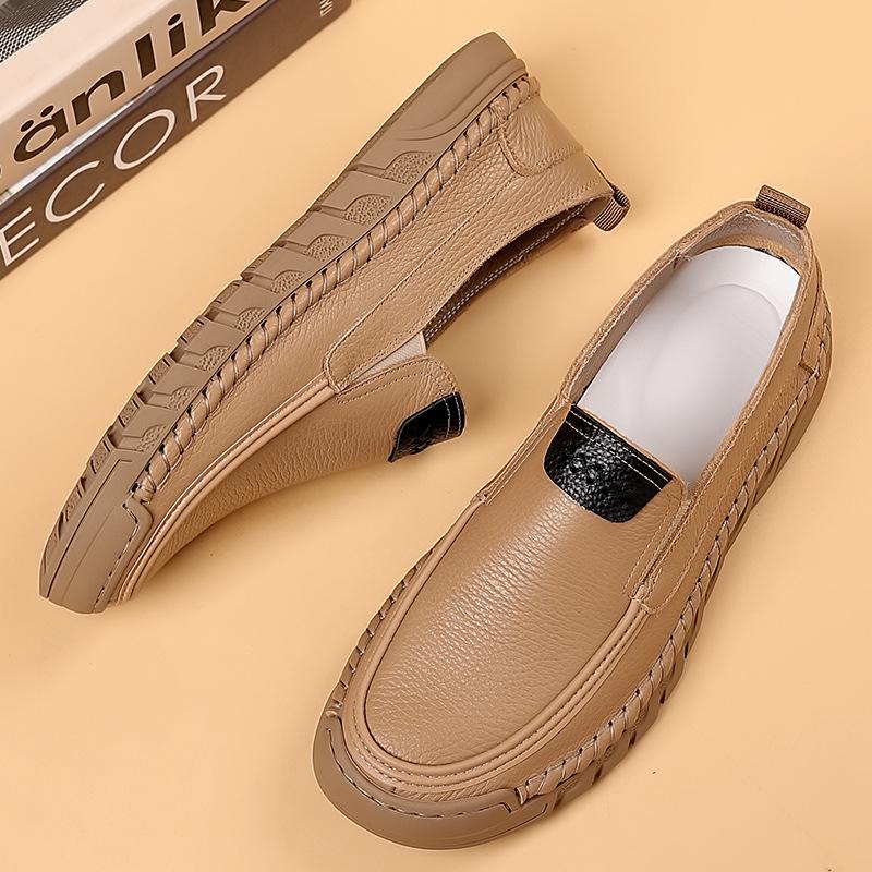 ✅High -quality Dedication✅New Men's Top Layer Cowhide Casual Loafers