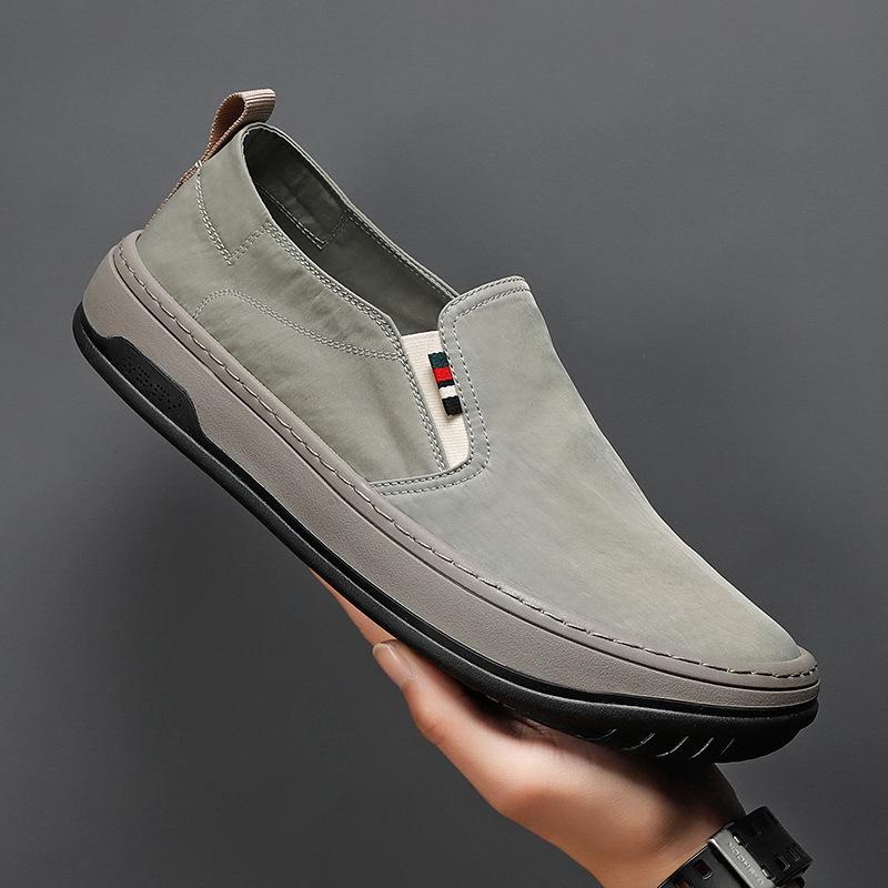 🔥Limited Time Offer 49% OFF🔥Men's New Breathable Canvas Slip-on Casual Driving Shoes