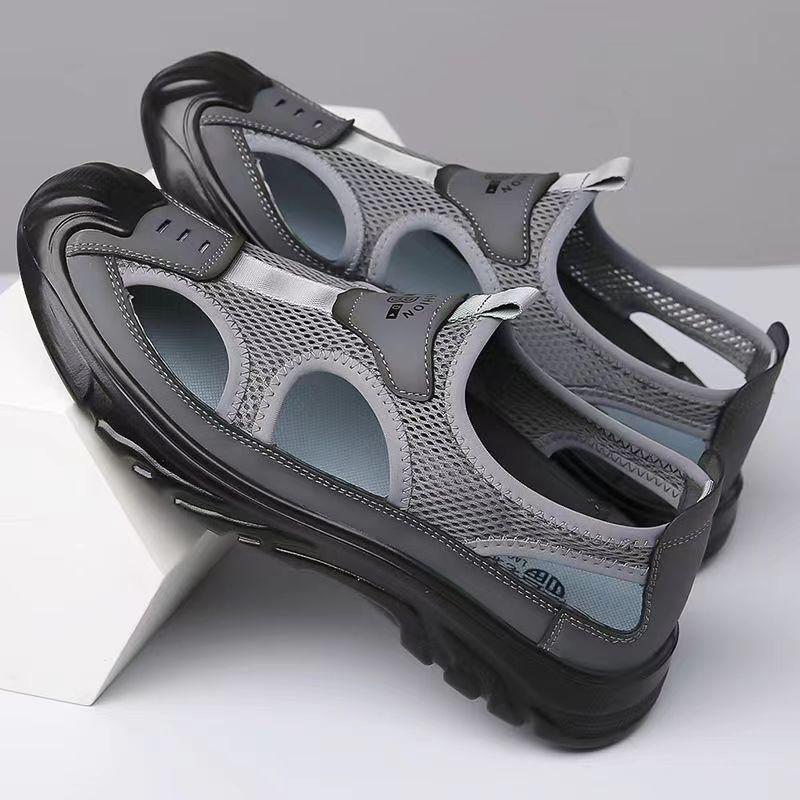 ✅Best Seller✅Men's Versatile Breathable Hollow Non-slip Driving Casual Sandals