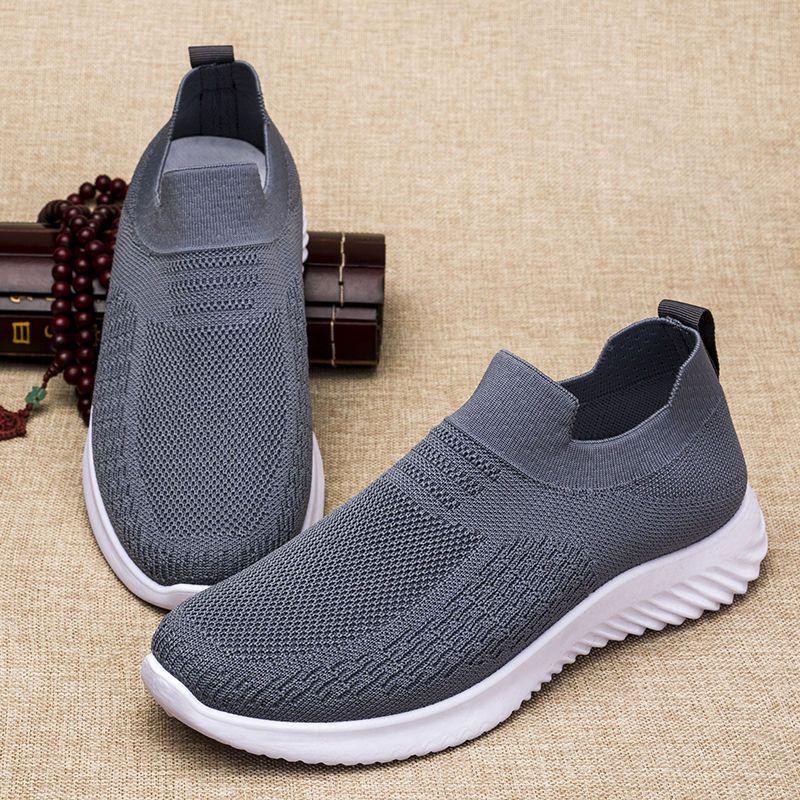 🔥Limited Time Offer 49% OFF🔥Men's Comfortable and Breathable Fly Mesh Slip-on Casual Shoes