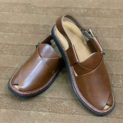 🔥Limited Time Offer 49% OFF🔥Leather Handmade Leather Men's Sandals