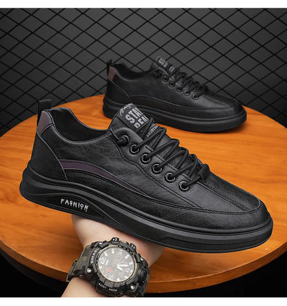 2023 New Men's Waterproof Autumn Casual Leather Shoes