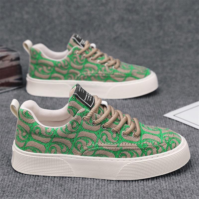 🔥Limited Time Offer 49% OFF🔥Men's New Soft-soled Embroidered Printed Casual Shoes