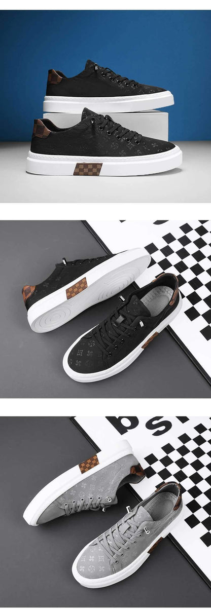 🔥Limited Time Offer 49% OFF🔥Men's New Breathable Ice Silk Canvas Casual Shoes