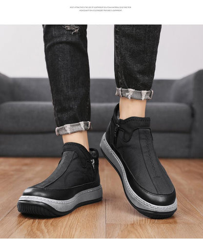 Men's New Winter Thickened Wool Warm Casual Slip-on Shoes