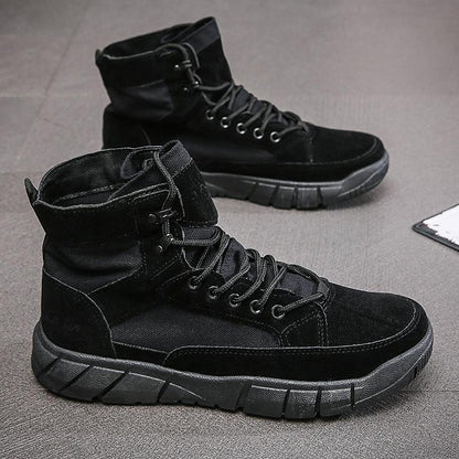 🔥Limited Time Offer 49% OFF🔥Men's New Soft Canvas High-top Casual Boots