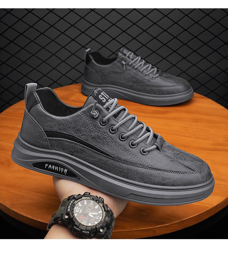 2023 New Men's Waterproof Autumn Casual Leather Shoes