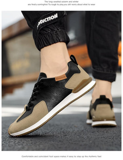 🔥Limited Time Offer 49% OFF🔥New Men's Genuine Leather Versatile Low-top Sports and Casual Shoes