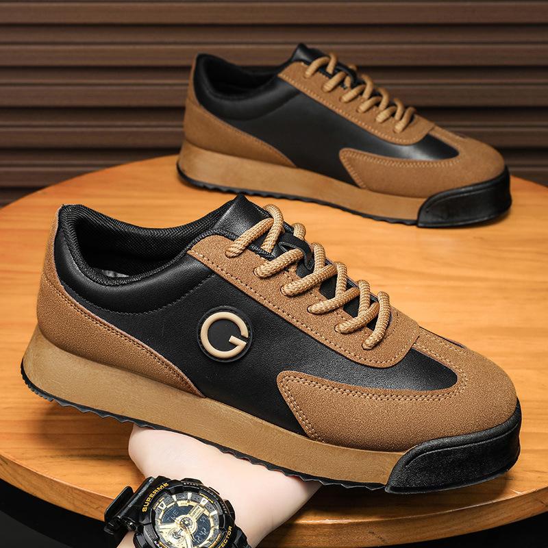 ✅High -quality Dedication✅Men's New Genuine Cowhide Thick-soled Casual Shoes