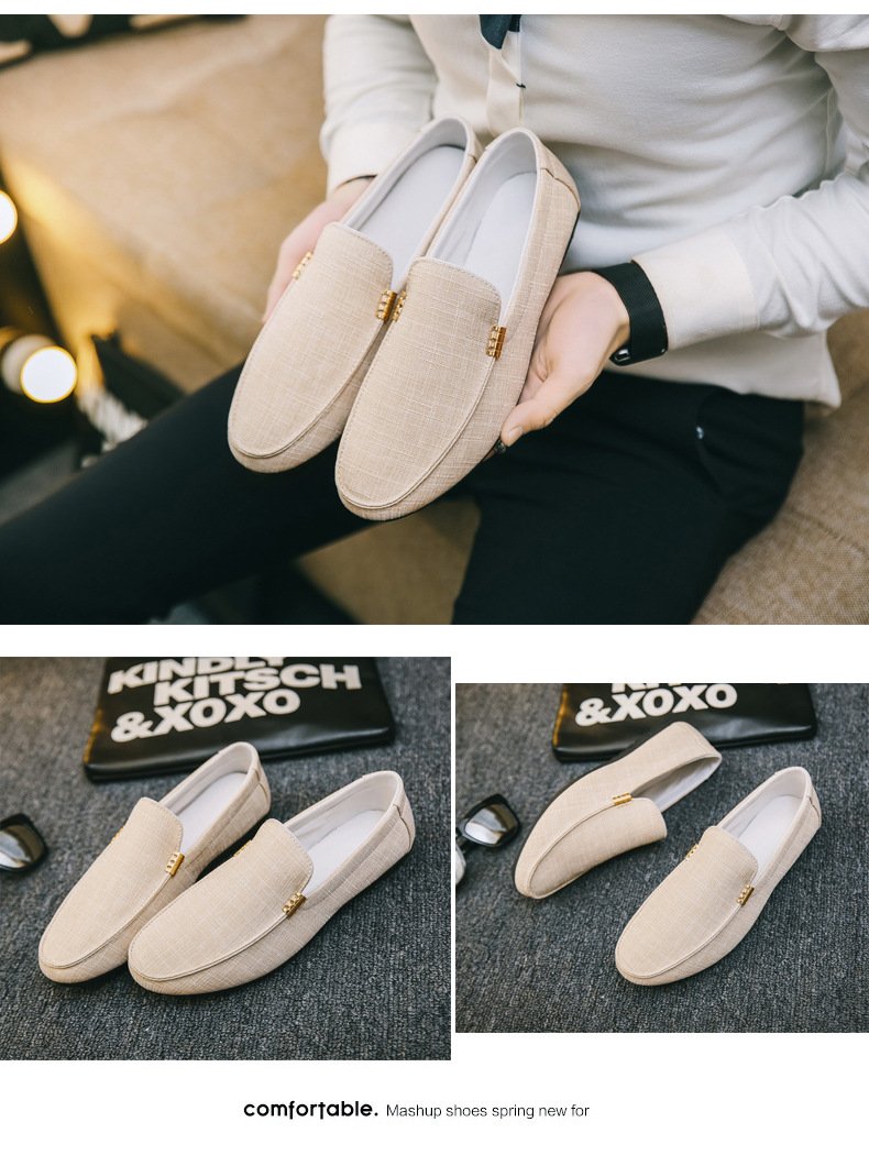 Men's New Casual Slip-on Canvas Shoes