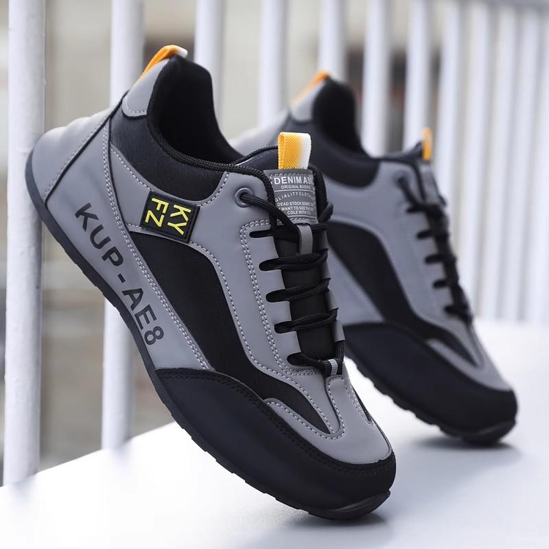 🔥Best Seller🔥Men's Leather Waterproof Non-slip Casual Sports Shoes