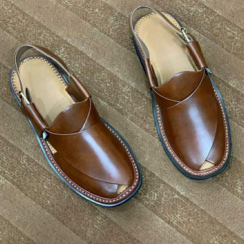 🔥Limited Time Offer 49% OFF🔥Leather Handmade Leather Men's Sandals