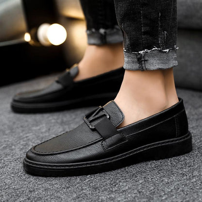 🔥Limited Time Offer 49% OFF🔥Men's New British Style Versatile Genuine Leather Casual Shoes