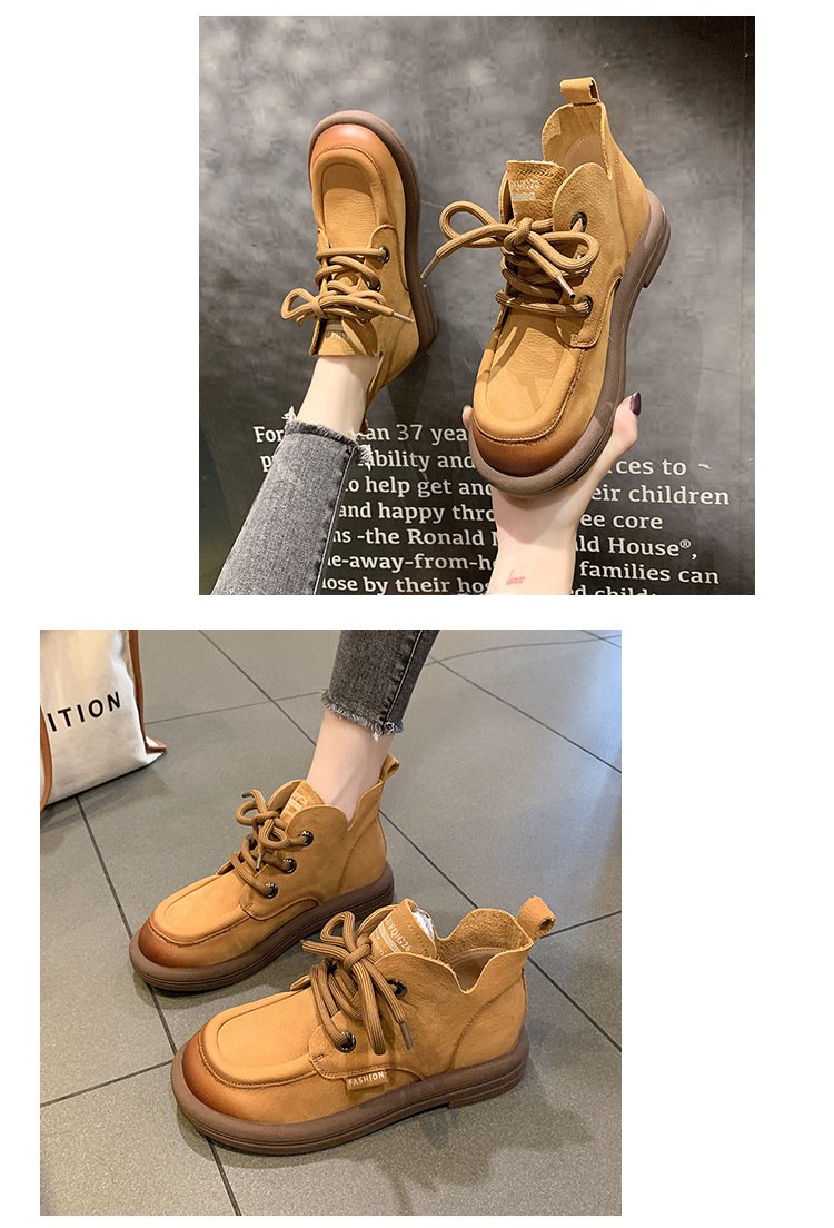 2023 New Autumn Handmade Retro Casual Boots