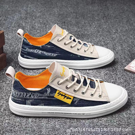 🔥Limited Time Offer 49% OFF🔥Men's New Denim Canvas Soft Sole Casual Shoes