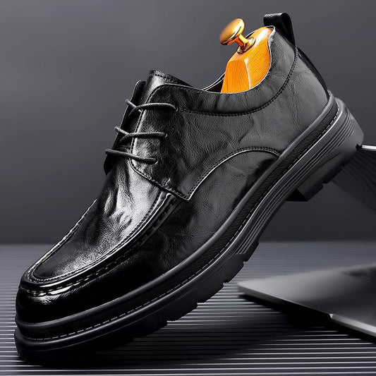 ✅High -quality Dedication✅Men's British Style Genuine Leather All-match Business Casual Shoes