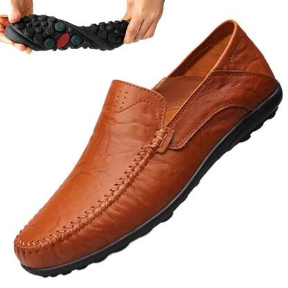 ✅High -quality Dedication✅Men's New Genuine Cowhide Soft Slip-on Casual Shoes