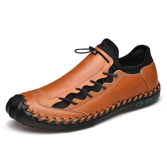 ✅High -quality Dedication✅Men's New Style Genuine Leather Comfortable Casual Driving Shoes