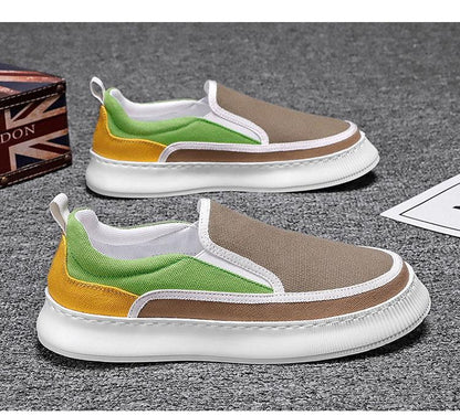 2024 Autumn And Winter New Breathable Lazy Slip-on All-match Canvas Shoes