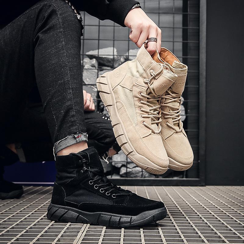 🔥Limited Time Offer 49% OFF🔥Men's New Soft Canvas High-top Casual Boots