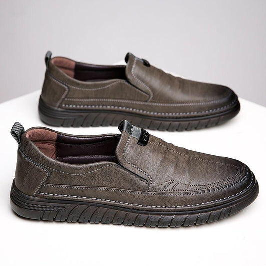 Men's Genuine Leather Soft Non-slip Casual Shoes