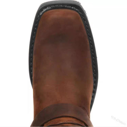 Men's Genuine Leather Cowboy Boots