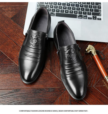 ✅High -quality Dedication✅Men's Classic Genuine Cowhide Soft Formal Casual Shoes