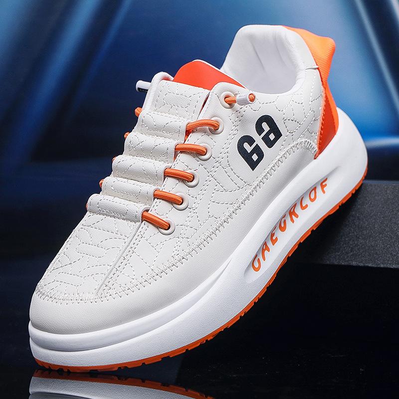 🔥Limited Time Offer 49% OFF🔥Men's Leather Lace-Free Casual Sneakers