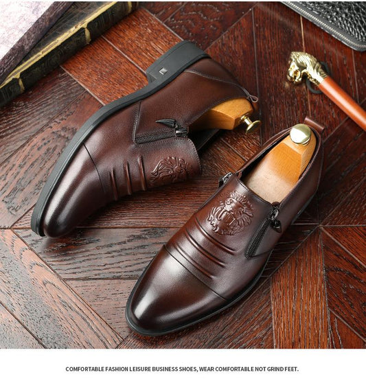 ✅High -quality Dedication✅Men's Classic Genuine Cowhide Soft Formal Casual Shoes