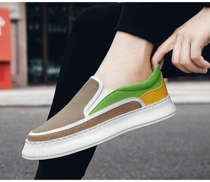 2024 Autumn And Winter New Breathable Lazy Slip-on All-match Canvas Shoes