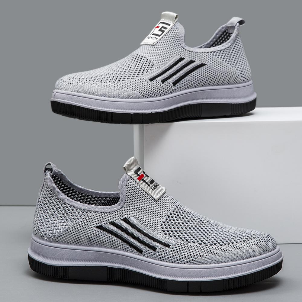 Men's New Mesh Hollow Slip-on Sports Casual Shoes