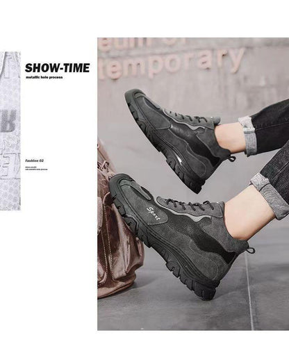 Men's Winter High-top Wool Warm Sports and Casual Shoes