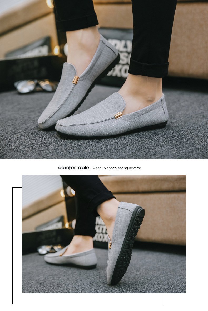 Men's New Casual Slip-on Canvas Shoes