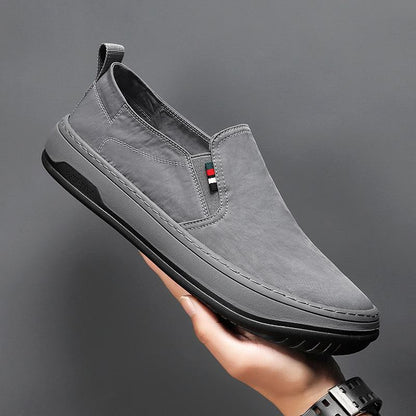 🔥Limited Time Offer 49% OFF🔥Men's New Breathable Canvas Slip-on Casual Driving Shoes