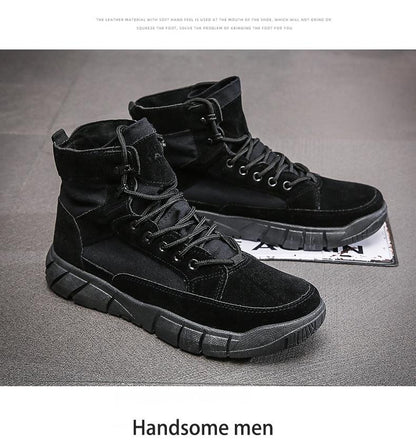 🔥Limited Time Offer 49% OFF🔥Men's New Soft Canvas High-top Casual Boots