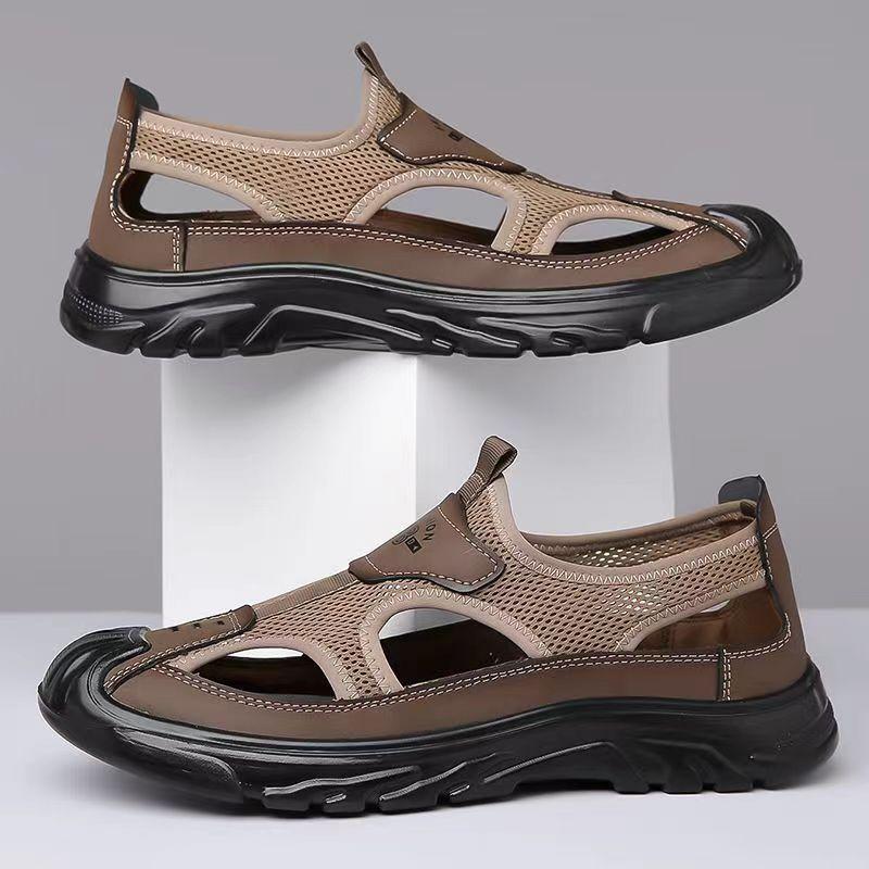 ✅Best Seller✅Men's Versatile Breathable Hollow Non-slip Driving Casual Sandals