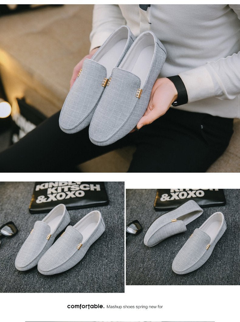 Men's New Casual Slip-on Canvas Shoes