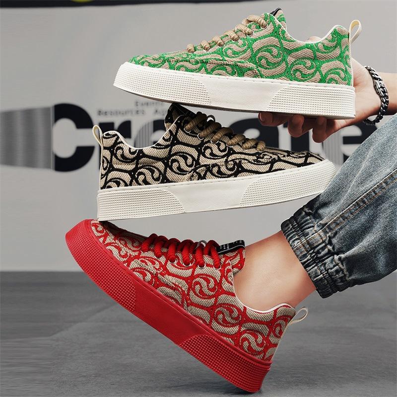 🔥Limited Time Offer 49% OFF🔥Men's New Soft-soled Embroidered Printed Casual Shoes