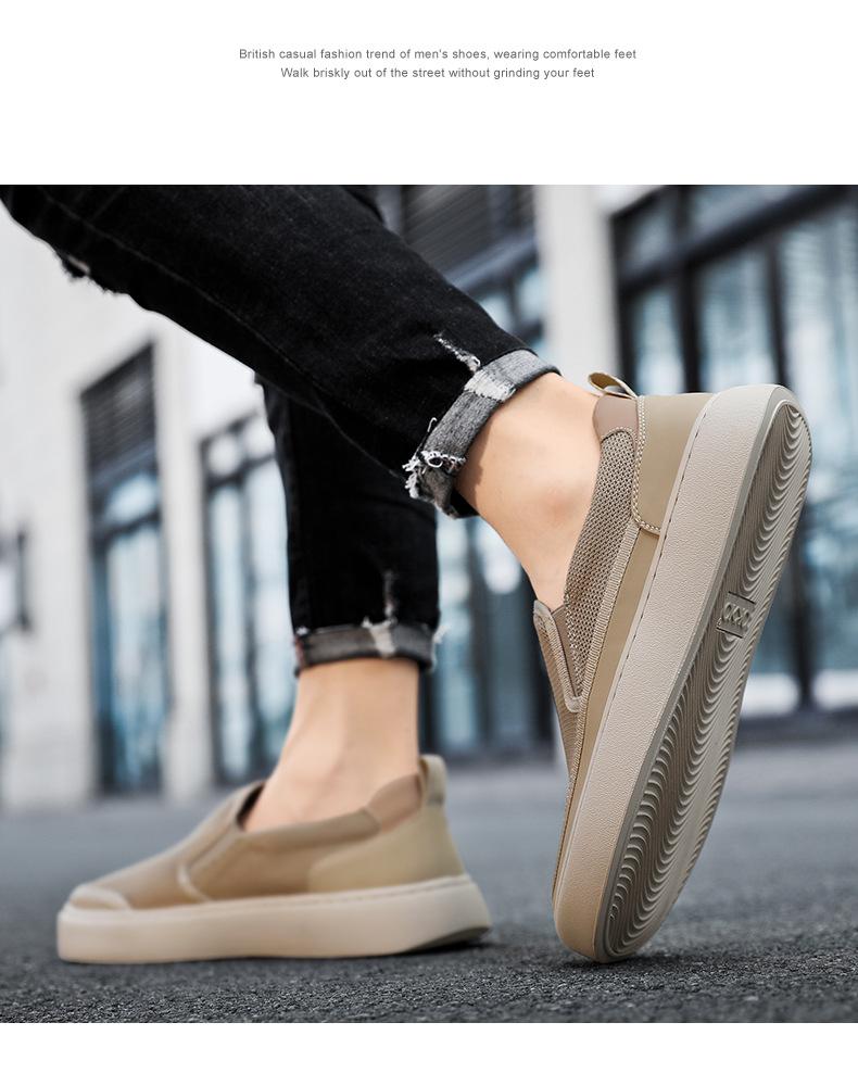 🔥Limited Time Offer 49% OFF🔥New Men's Breathable Canvas Slip-on Casual Shoes