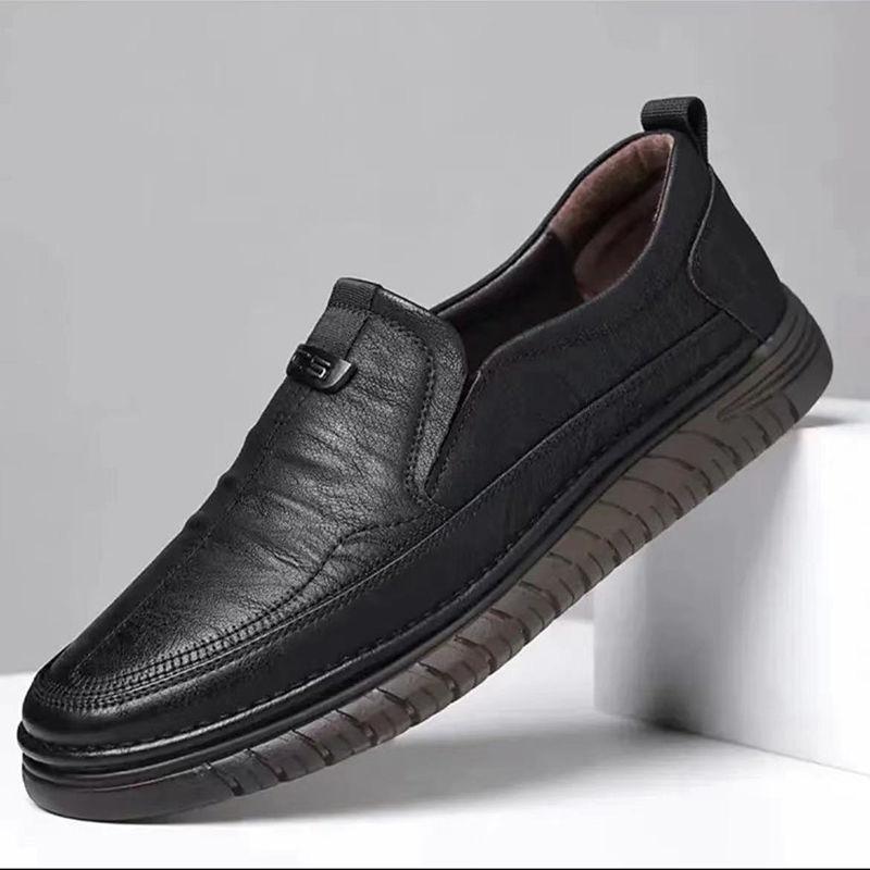 Men's Genuine Leather Soft Non-slip Casual Shoes