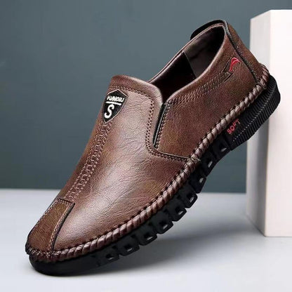 💥Clearance Stock Specials💥New Versatile Slip-on Leather Casual Shoes