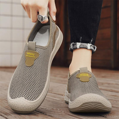 ✅High -quality Dedication✅Men's Breathable Mesh Slip-on Lightweight Sports Casual Shoes